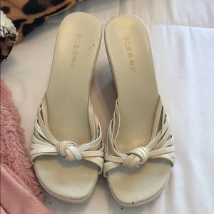 BCBG girls wedges 6.5